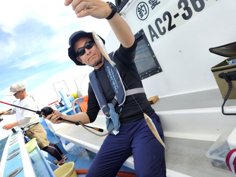 明日(日)もキス釣り出船ですよ！