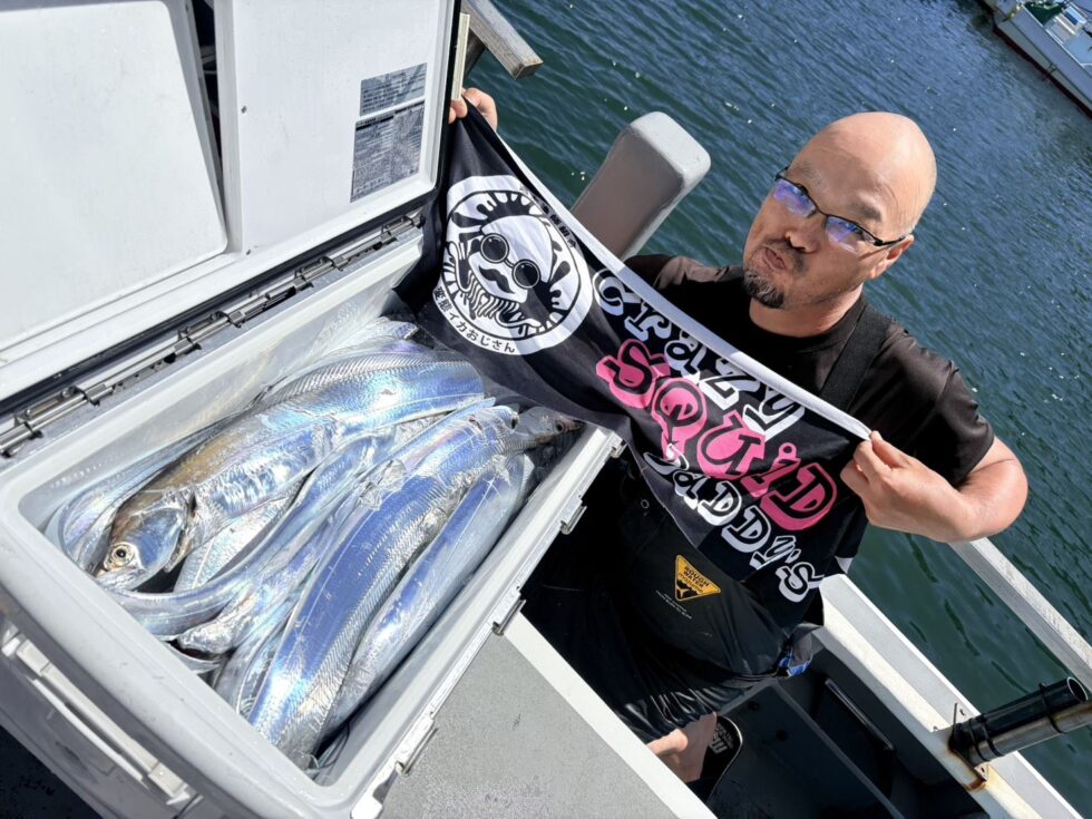 テンタチ初挑戦で釣りまくりー