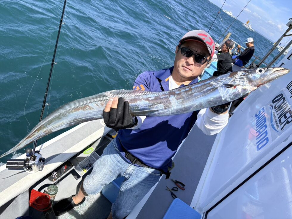 ２隻分乗ゆったり釣行でした！