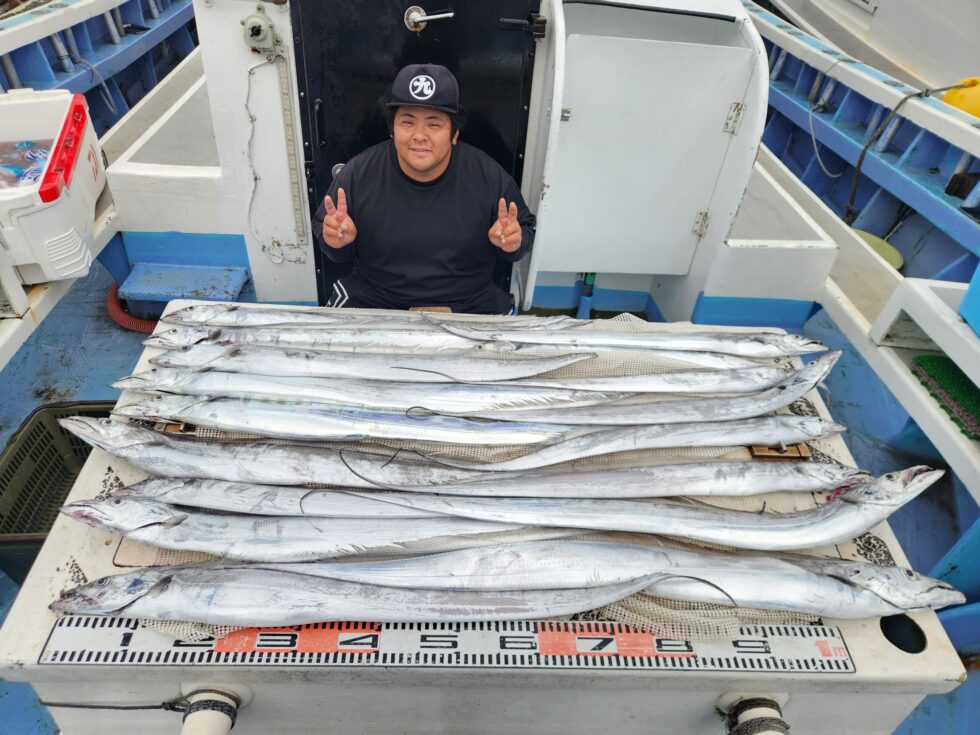 初挑戦で釣りまくり！お見事です！