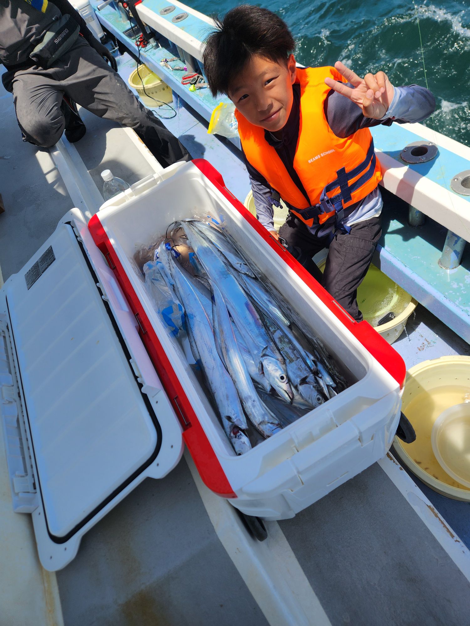 釣りボーイも絶好調ー！