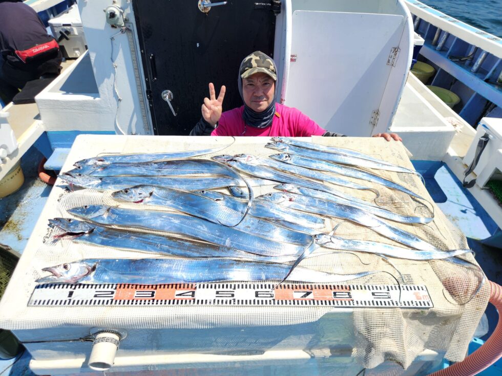 ２隻分乗ゆったり釣行でした