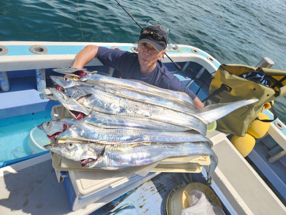 ２隻分乗ゆったり釣行でした！