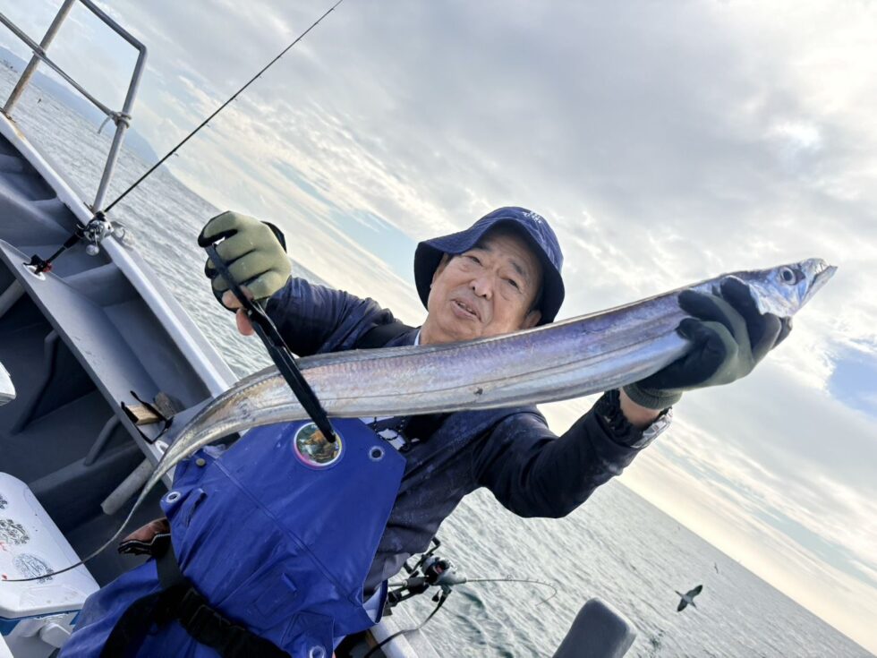 伊良湖水道タチウオ絶好調ー！