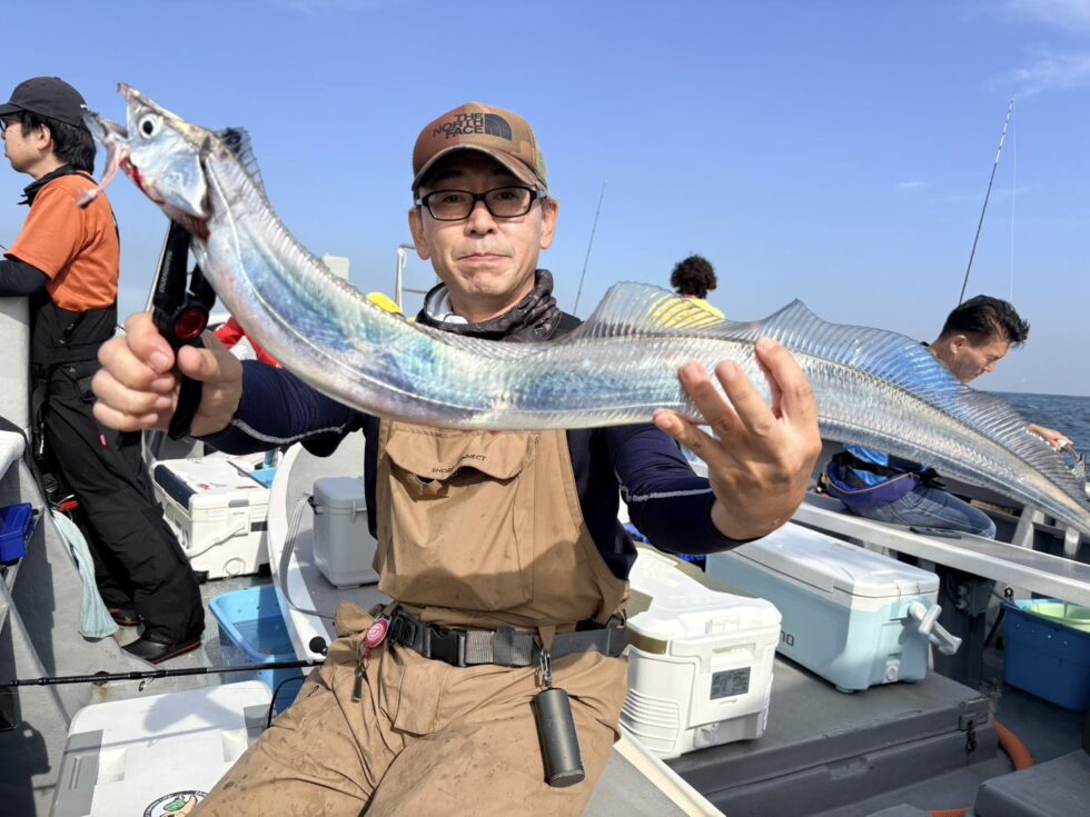 伊良湖水道タチウオ好調持続ー！