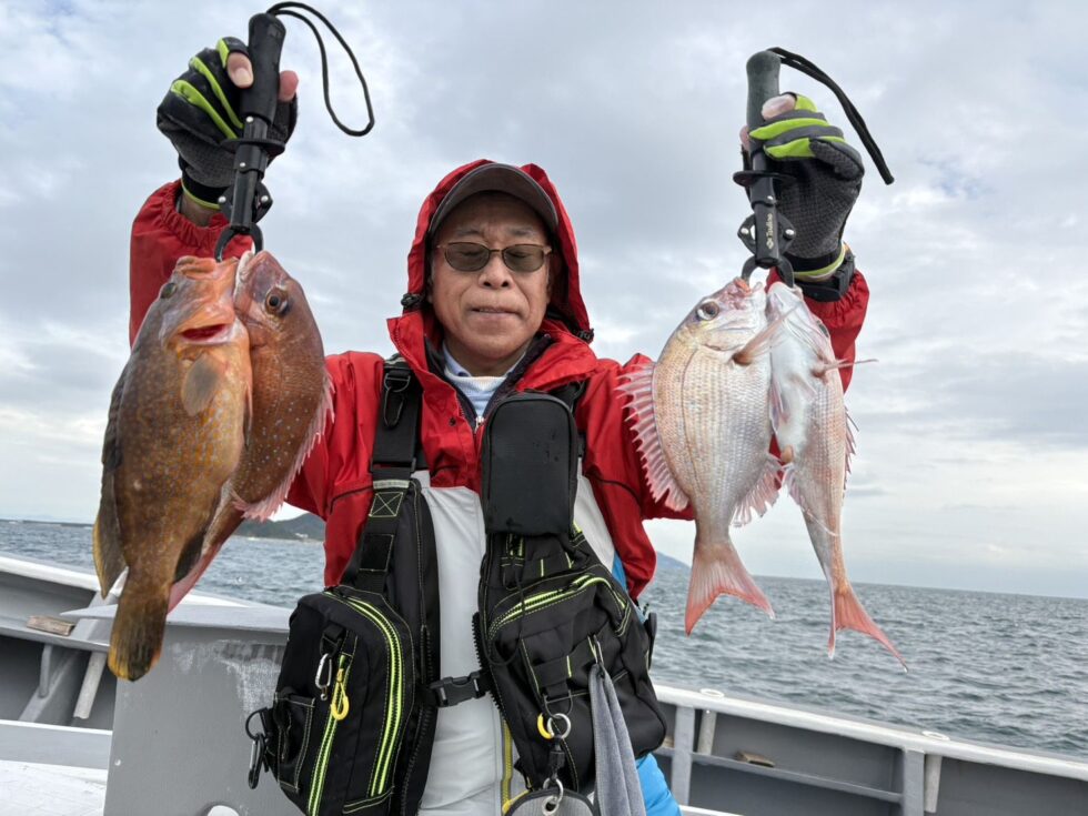 伊勢湾一つテンヤ真鯛が面白すぎる！