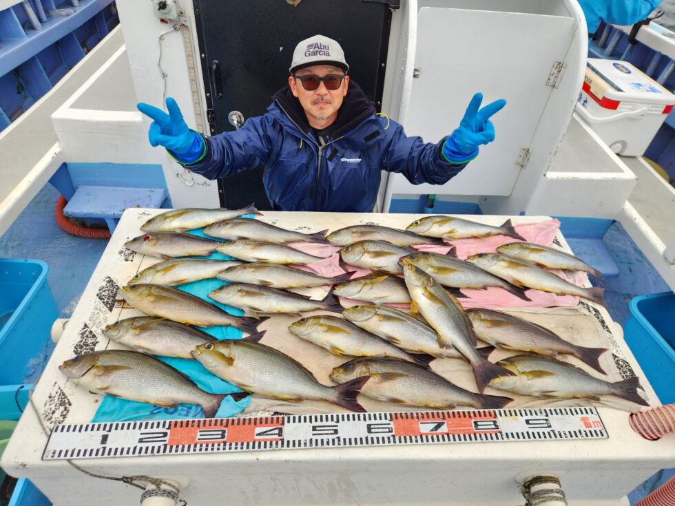 イサキ荒食いっ！トップ24匹ゲット！