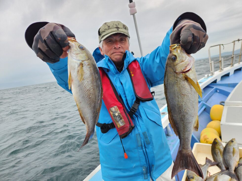 イサキ荒食いでした！