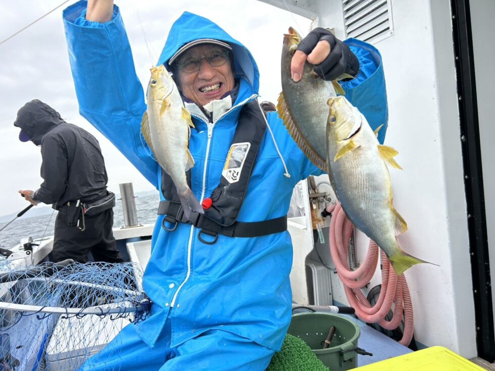 3連で!